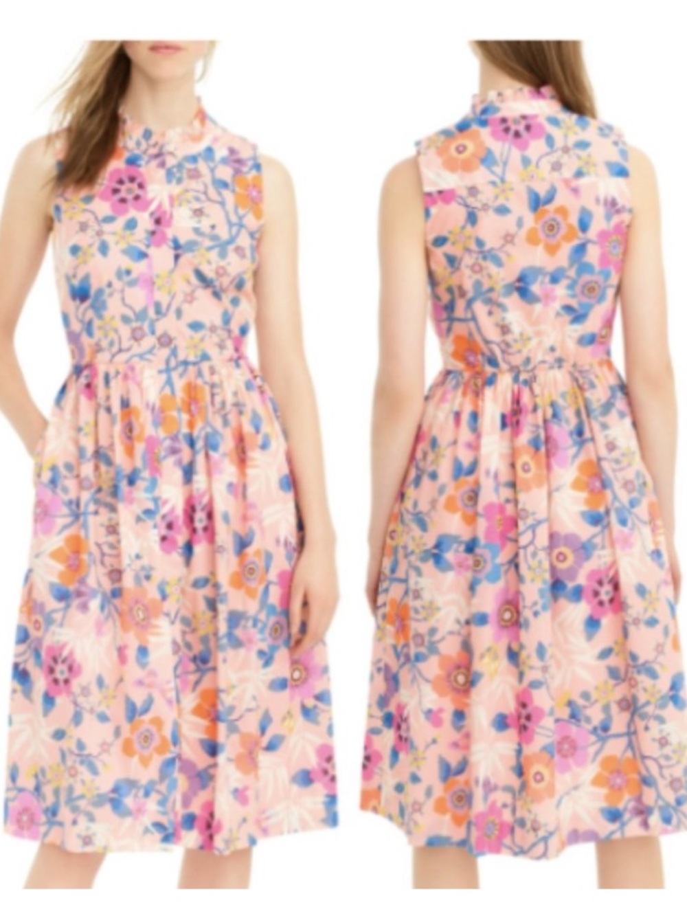 J. Crew Dresses J.Crew Liberty London Pavilion Dress size 00 - Picture 2 of 3
